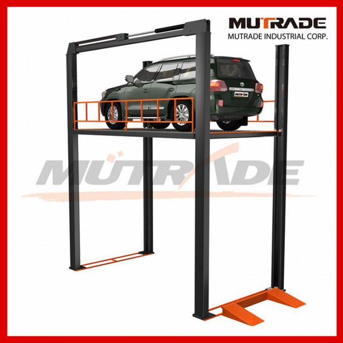 4 Post Hydraulic Freight Auto Car Elevator Image1
