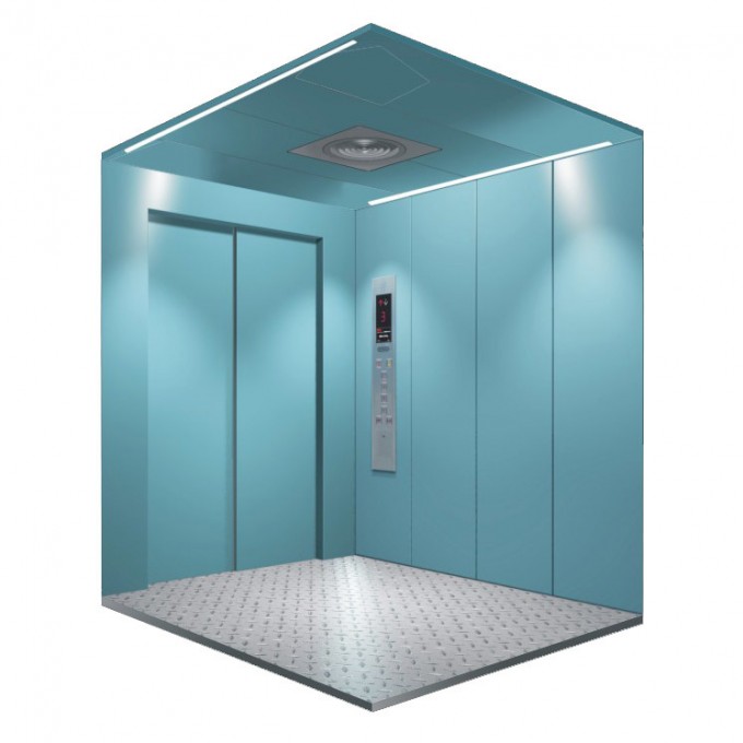 Freight Elevator (two panels side opening) Image1
