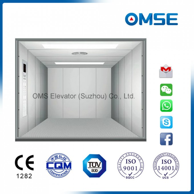 Gearlss Type Freight Elevator with Large Capacity Image1