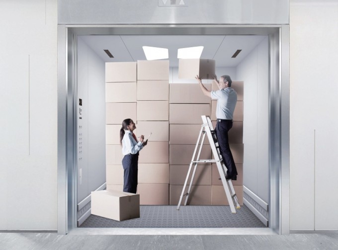 Freight Elevator Goods Lift with Big Space (16H003) Image1
