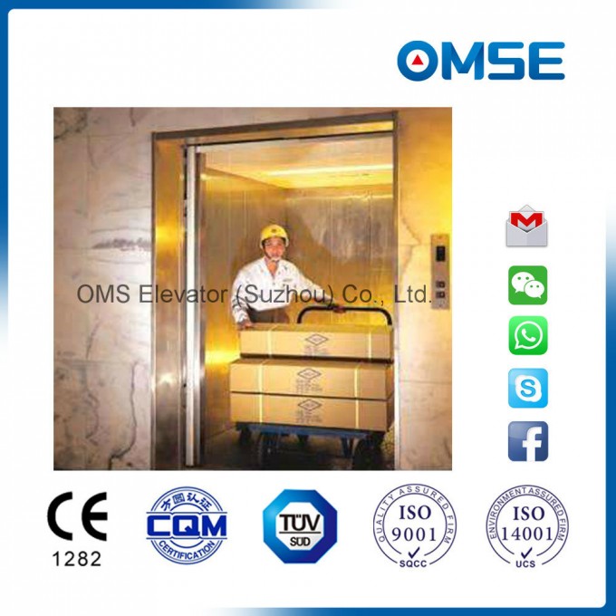 Traction Type Freight Elevator with Large Capacity Image1