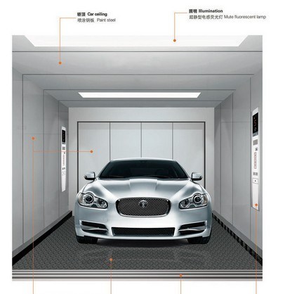 Goods Car Lift 5000kg Freight Elevator with Machine Image1