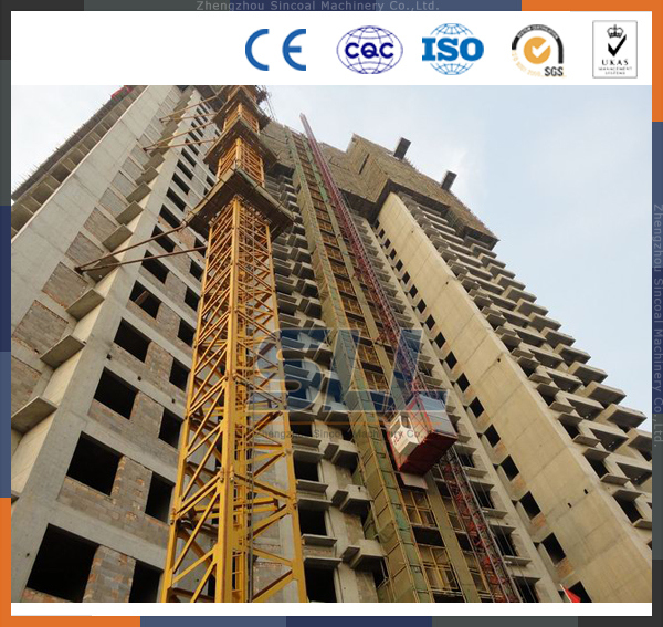 China Factory Construction Elevator Sc200/200 Image1