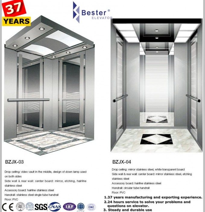 Passenger Elevator with European Technical for Residential and Business Building Image1