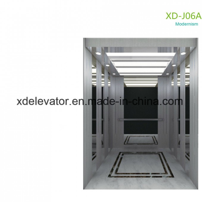 Tkr800-Co90 Xide Vvvf Control Passenger Elevator Mrl Hotel/Commercial Image1