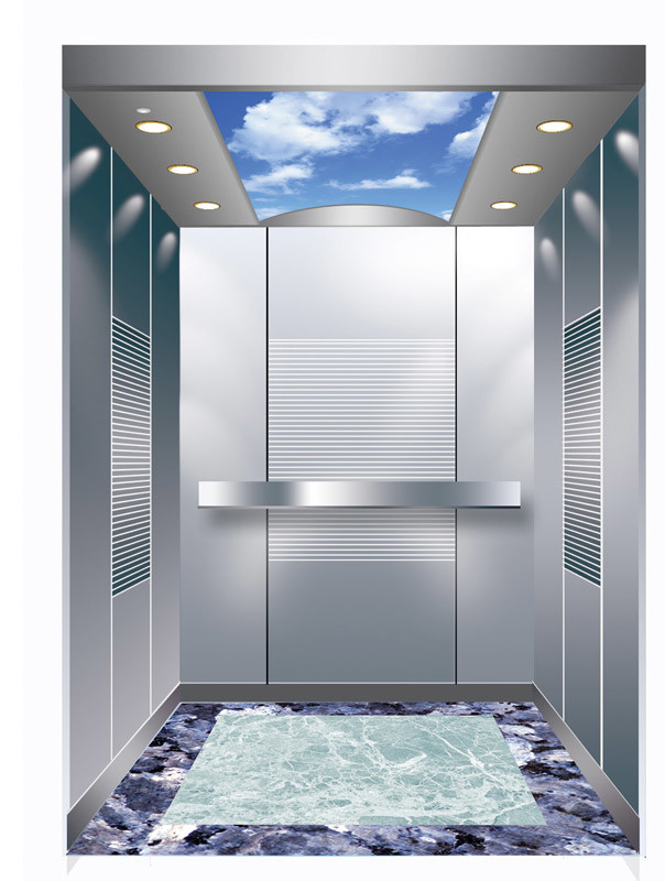 CE, GOST, Cu-Tr Approved Vvvf Machine Room Passenger Lift Elevator Image1
