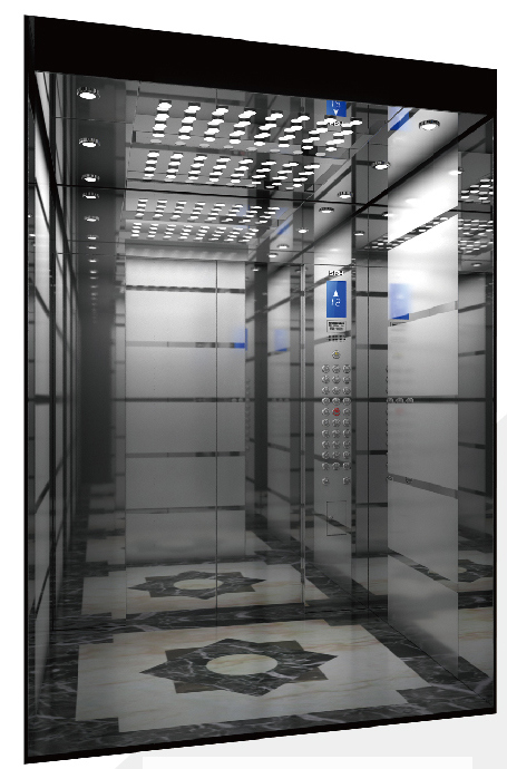 CE Approved Gearless Small Machine Room Passenger Elevator Lift Image1