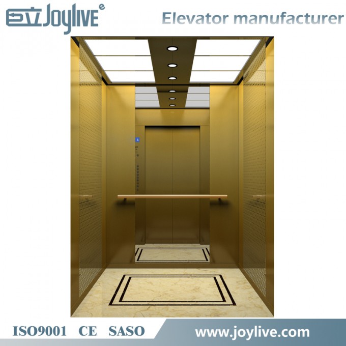 China Machine Room Low Noise Passenger Elevator Hyundai Lift Elevator Image1