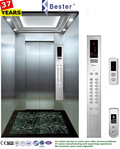High Speed Passenger Elevator with Small Machine Room Residential Series Image1