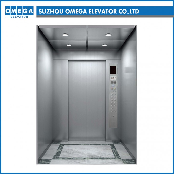 Low Price Hairline Stainless Steel Passenger Elevator with Ard Image1