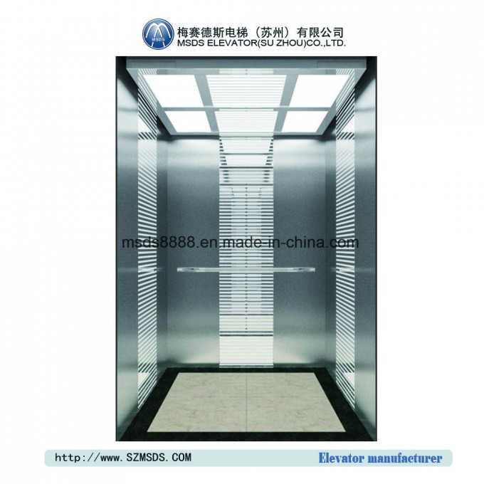 Passenger Elevator Hairline Sts and Mirror Sts Car Image1