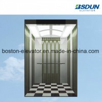 450kg Etching Stainless Steel Passenger Elevator
