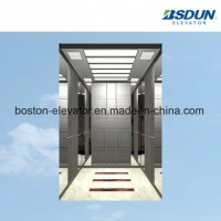 450kg Mirror Etching Stainless Steel Passenger Elevator