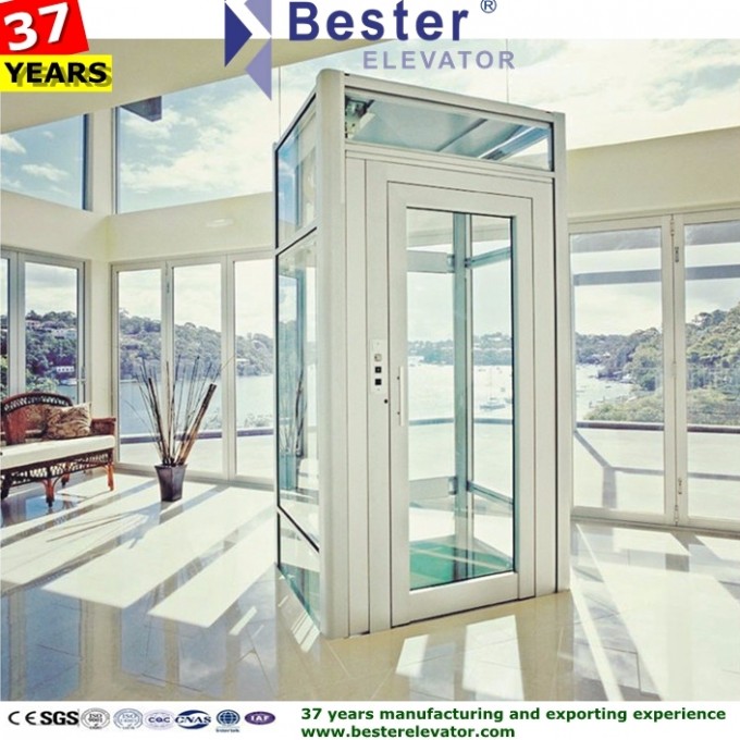 Passenger Sightseeing/Residential Elevators Home/ Villa Elevator with Installation Image1