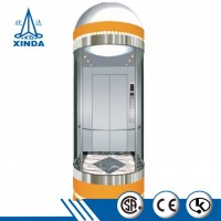 2018 Hot Sale Glass Elevator Passenger Sightseeing Elevator