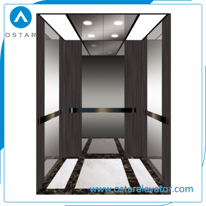 630kg Machine Room Passenger Elevator with Luxurious Decoration Image1