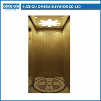 FUJI Passenger Elevator Titanium Gold Cabinet in China From Factory