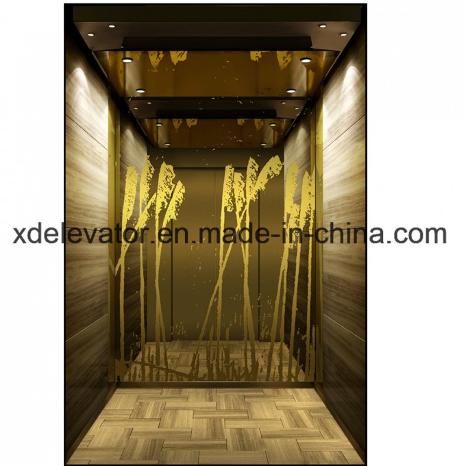 Tkf1000-Co60 Vvvf Commercial Building Passenger Elevators with Small Machine Room Image1
