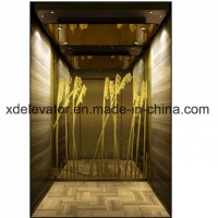 Tkf1000-Co60 Vvvf Commercial Building Passenger Elevators with Small Machine Room