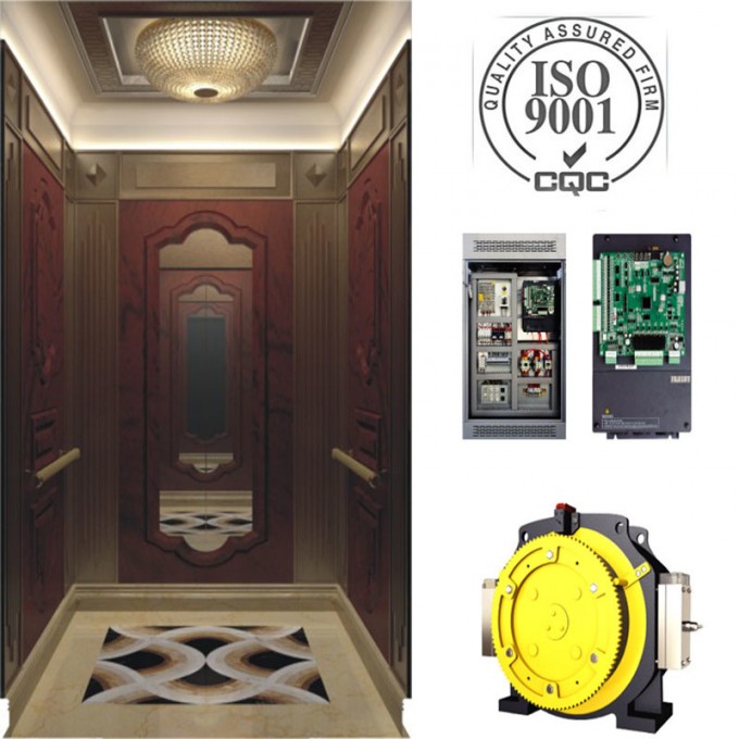 Machine Roomless Passenger Elevator for Hotle Image1