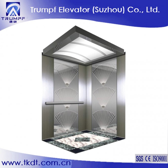 Trumpf Passenger Elevator with Fan Etched Image1