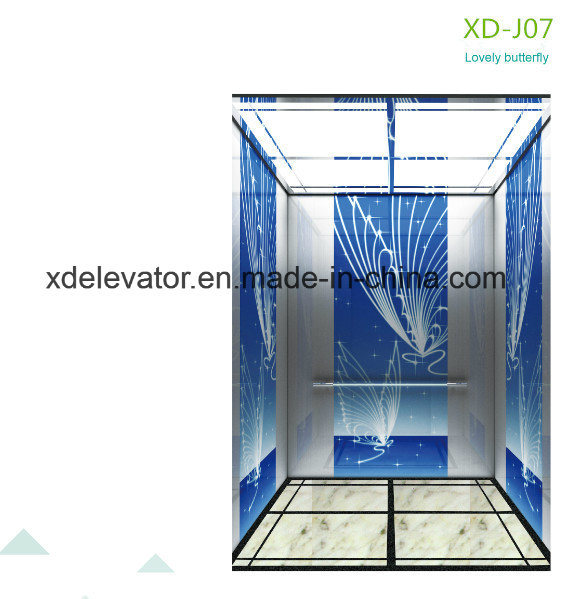 Se Series 1.5m/S Siemens Core Components Machine Room Xide Passenger Lift Image1