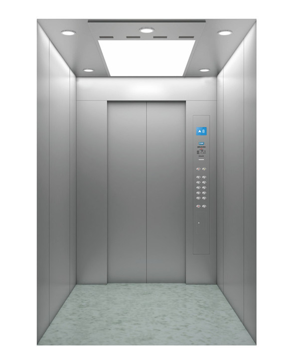 Hairline Stainless Steel Commercial Passenger Elevators Image1