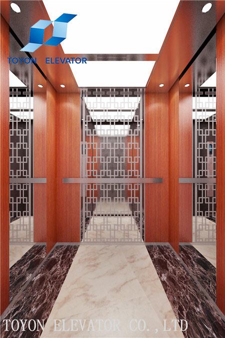 High Speed Safe & Low Noise Passenger Elevator and Home Lift with Stainless Steel Image1