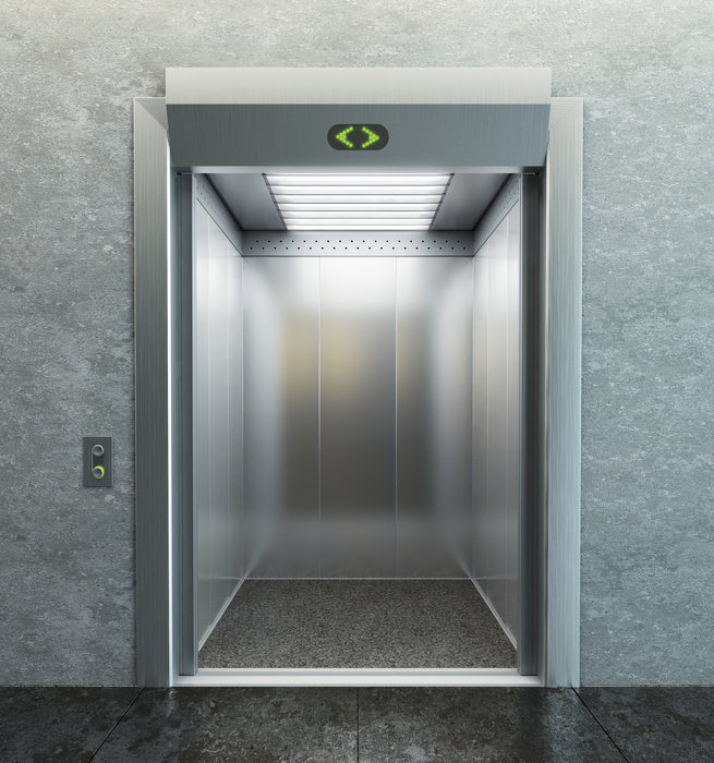 Passenger Home Elevator with Mirror Stainless Steel Image1