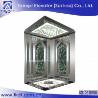 Trumpf Passenger Elevator with Organic Panel Handrail