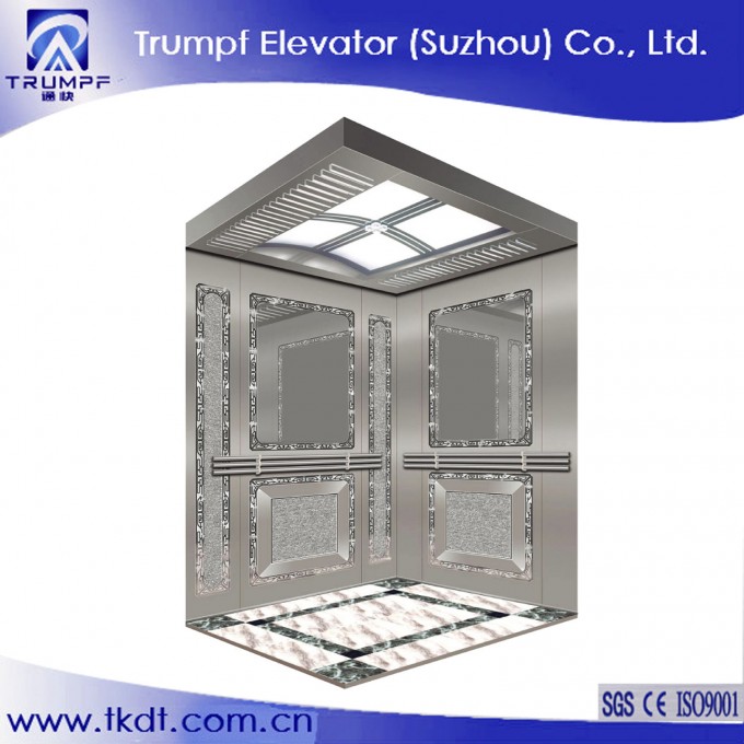 Trumpf Passenger Elevator with Triple-Tube Combined Handrail Image1