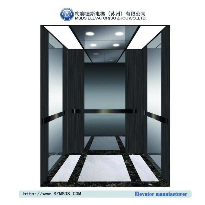 MSDS Vvvf Monarch Hotel Passenger Elevator Residential Building Elevator Image1