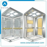 Hairline Stainless Steel Cabin for Passenger Elevator, Elevator Cabin (OS41)