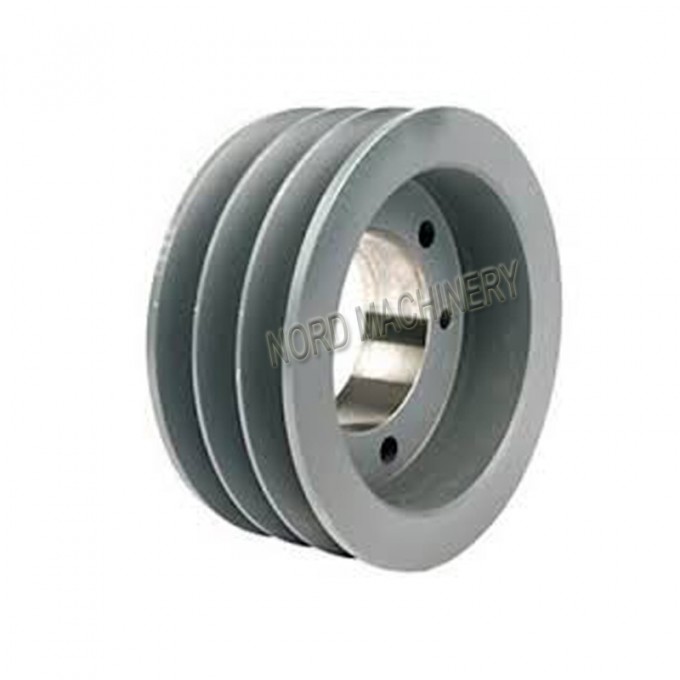 Iron Cast Rope Pulley for Elevator Image1