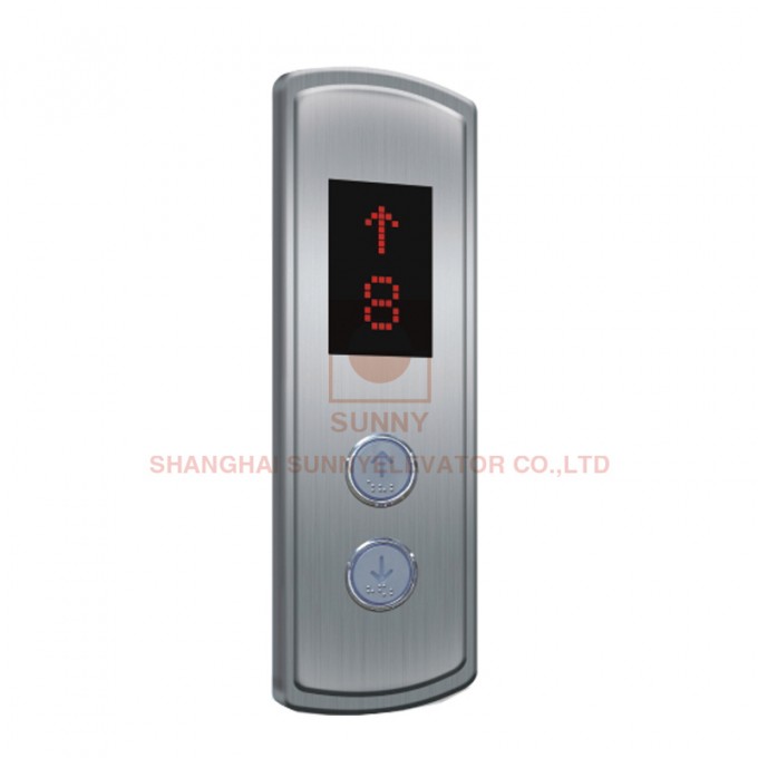 Safe Stainless Steel Lift Cop Panel / Elevator Spare Parts (SN-LOP-S111) Image1