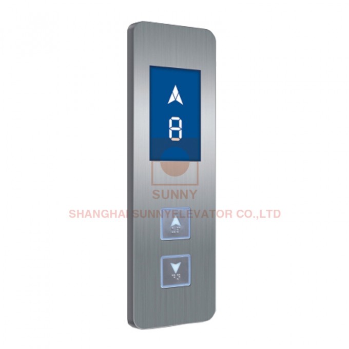 Hairline Material LCD Elevator Cop Panel (SN-LOP-S109) Image1