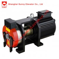 Elevator Gearless Belt Traction Machine Sn-Fxpd100, Lift Motor