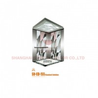Elevator Cabin with White Acrylic Lighting Panel (Sn-CD-155)