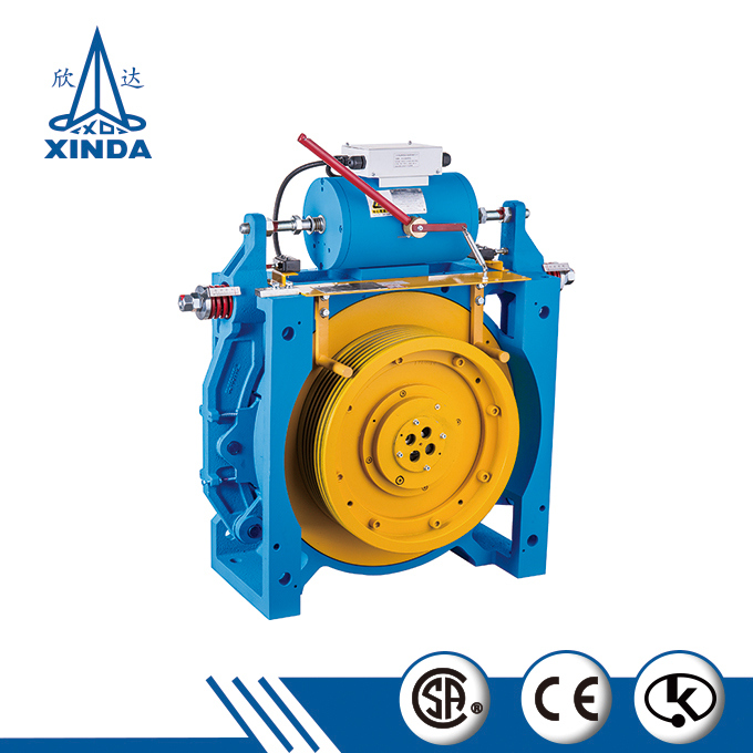 Hot Sale Gearless Traction Machine Traction Elevator Components Image1