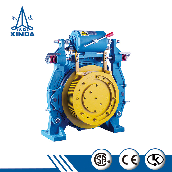 Chinese Wholesale Elevator Parts Gearless Elevator Traction Machine Image1