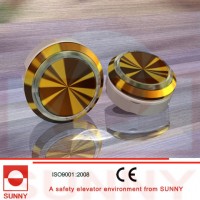 Elevator Round Button with Titanium (SN-PB22T)