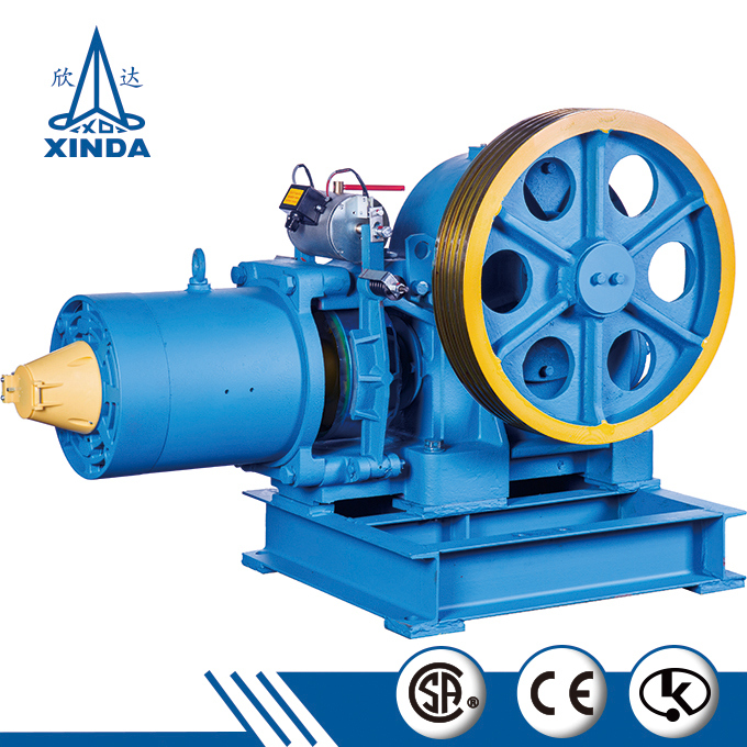 Home Elevator Motor Price Geared Traction Machine Elevator Motor Image1