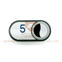 Progressive Elevator Push Button Parts Mirror Stainless Steel Surface (SN-PB115)