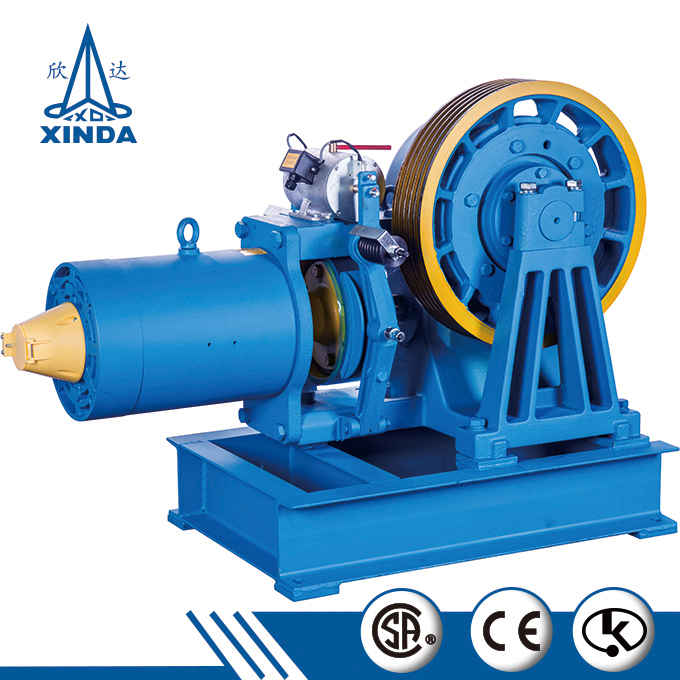 Home Elevator Traction Motor Machine Gear Electric Lift Motor Image1