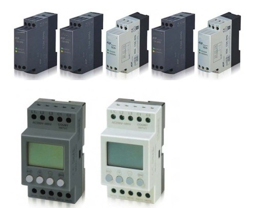 Elevator Parts 3 Phases Voltage Monitor Relay Image1
