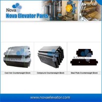 Cast-Iron Counter Weight Filler for Elevator