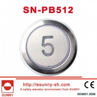 Color Optional Elevator Push Button for Kone Hyundai (SN-PB512)