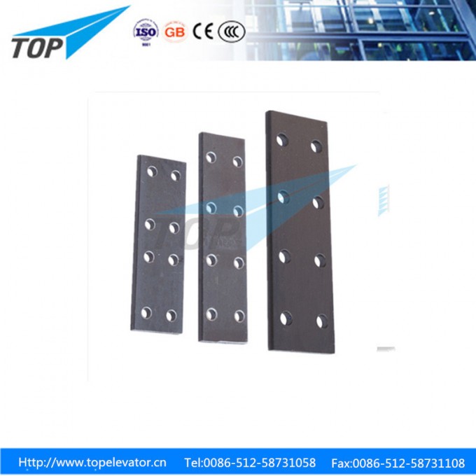 Standard Fishplate for Elevator Lift T Type Guide Rail Image1