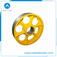 Lift Traction Sheave Spare Parts Elevator Deflector Sheave (OS13)