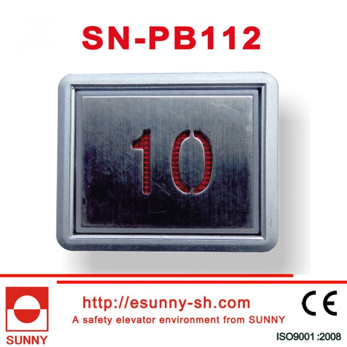Illuminated Square Push Button (SN-PB112) Image1